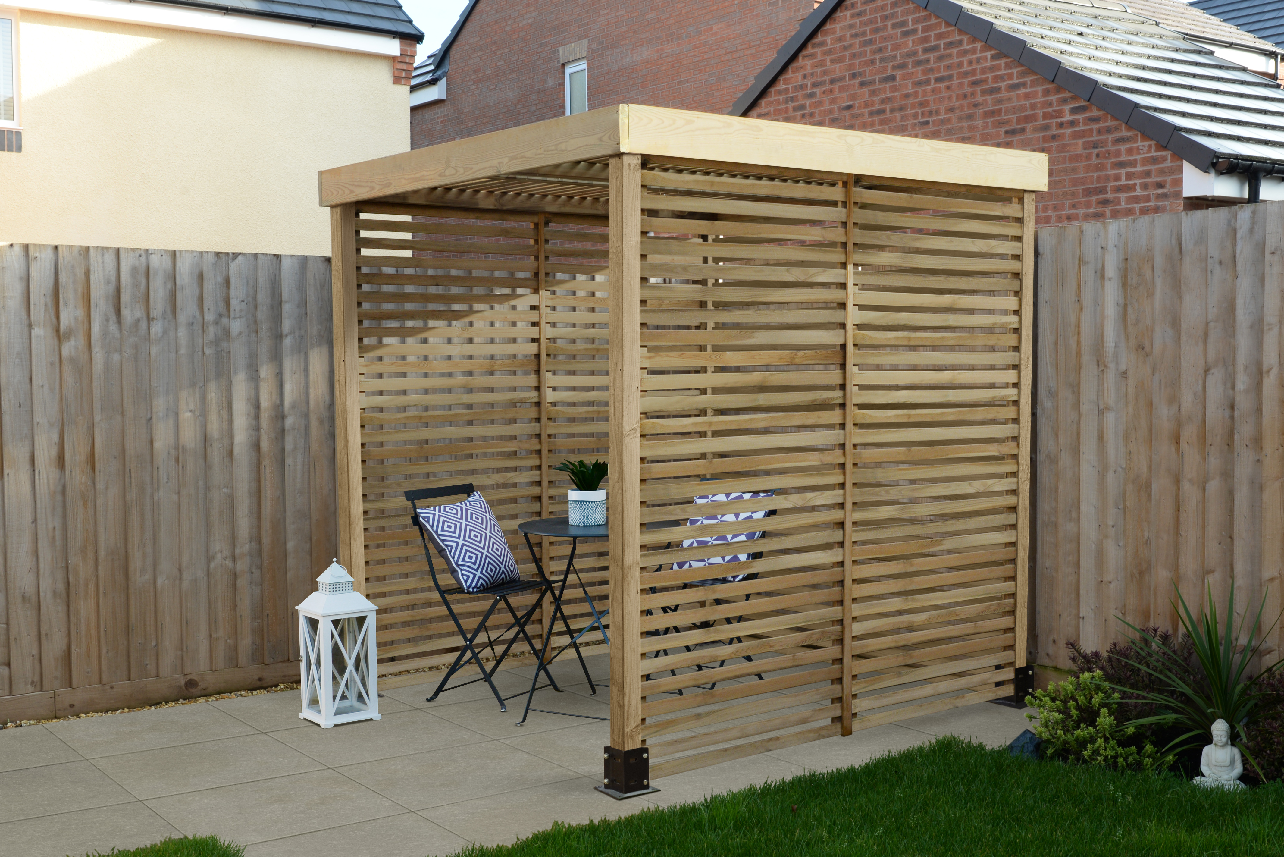 What is the most popular material for pergolas? Wooden seems to be the most popular.