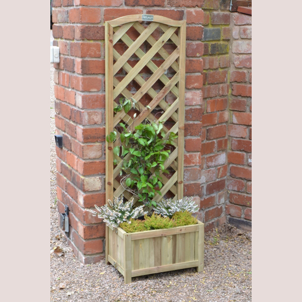 A garden trellis is a lattice framework, and can be used for a variety of different reasons.