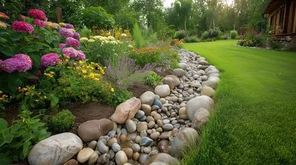 Garden edging is a perfect way to add a low maintenance feature to your garden.