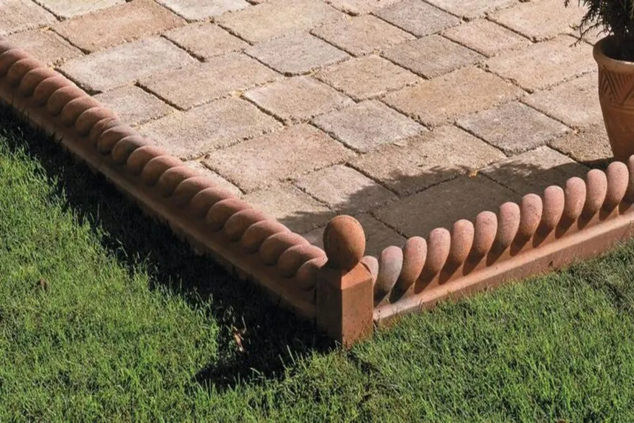 Raised beds with sleeper edging add depth and structure to your garden.