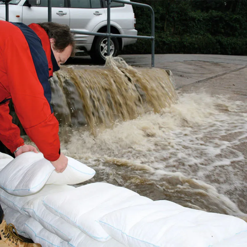 Floodshield products can be used to defend a house from flooding.
