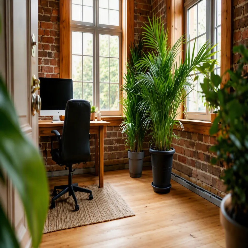 Adding brick effect walls to home-offices give your space a professional appearance. Adding brick effect walls to home-offices give your space a professional appearance.