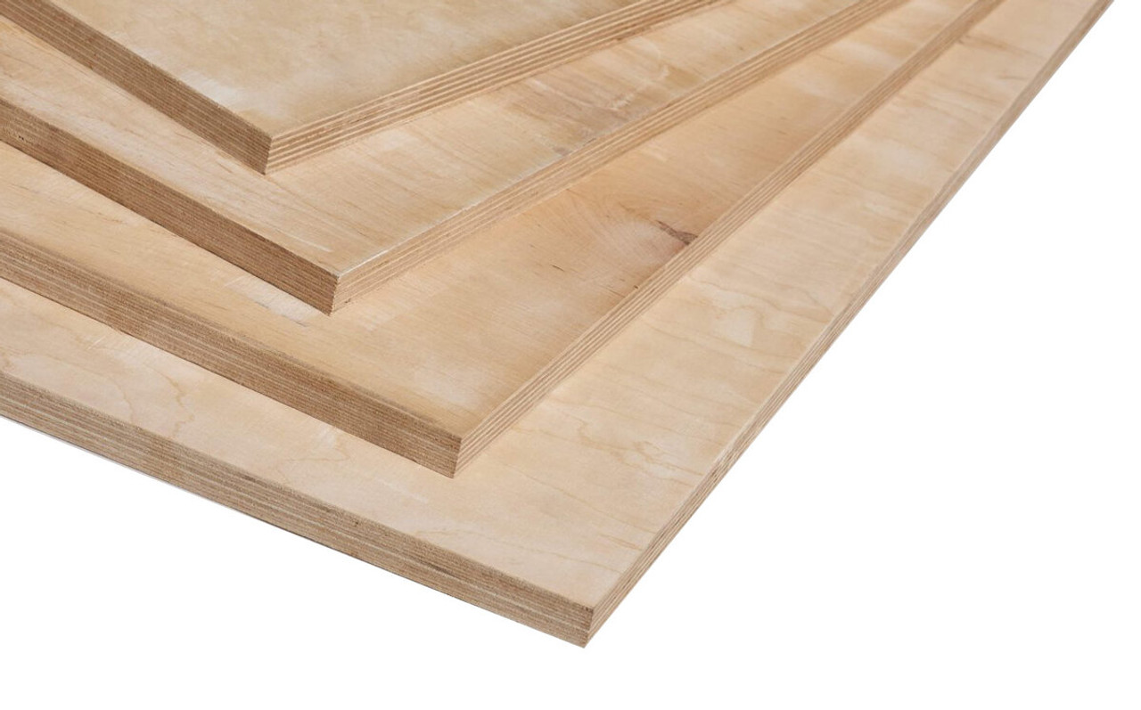 Plywood comes in various types, each designed for specific applications, such as marine plywood and softwood plywood.