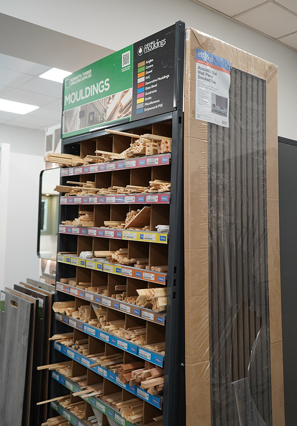 an image of cheshire mouldings stand containing scotia beading