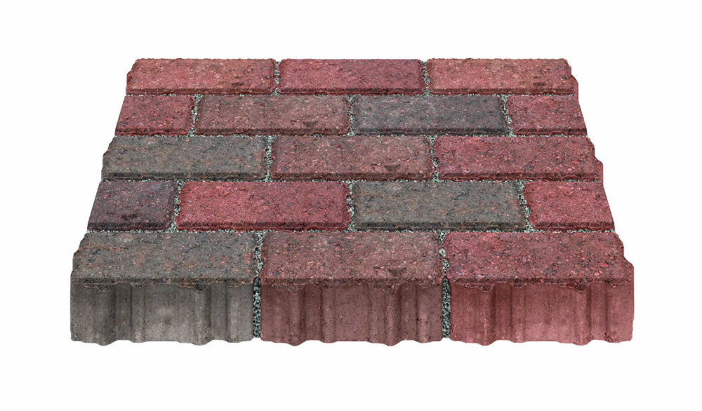 sometimes referred to as a running bond pattern, stretcher bond is another one of the most popular patterns for block paving.
