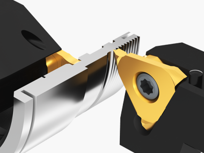 Multifunctional thread and groove turning tools