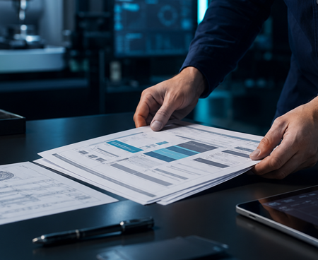 Written machine tool audit report with prioritised recommendations