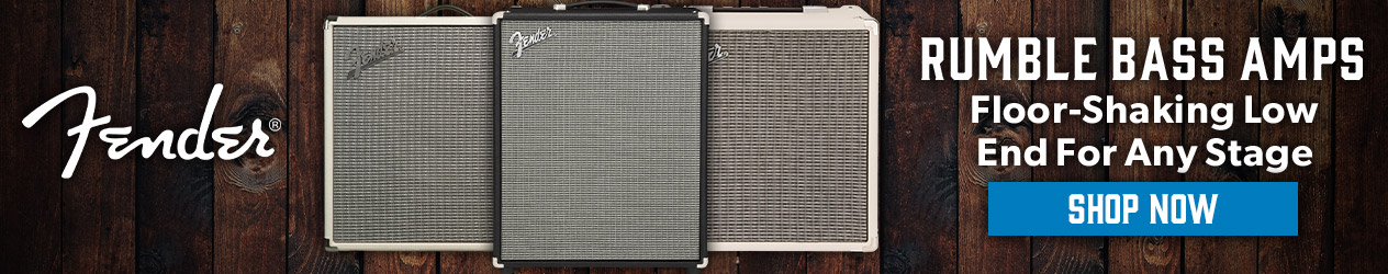 Shop Fender Rumble bass amps at Andertons Music Co.