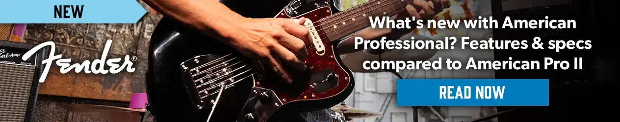 The NEW Fender American Professional range for 2026 - how does it compare to American Professional II? Specs & features compared - read now at Andertons Music Co.