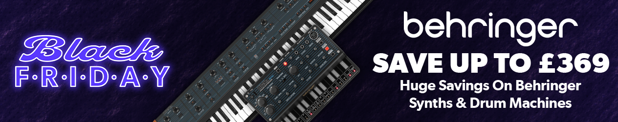 Save On Behringer Synths - Black Friday Clearance 2026