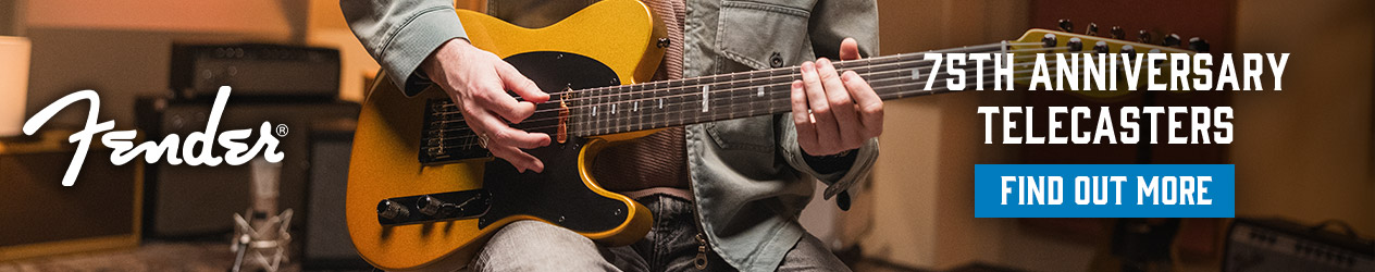 Fender 75th Anniversary Telecasters - find out more on the Andertons blog!