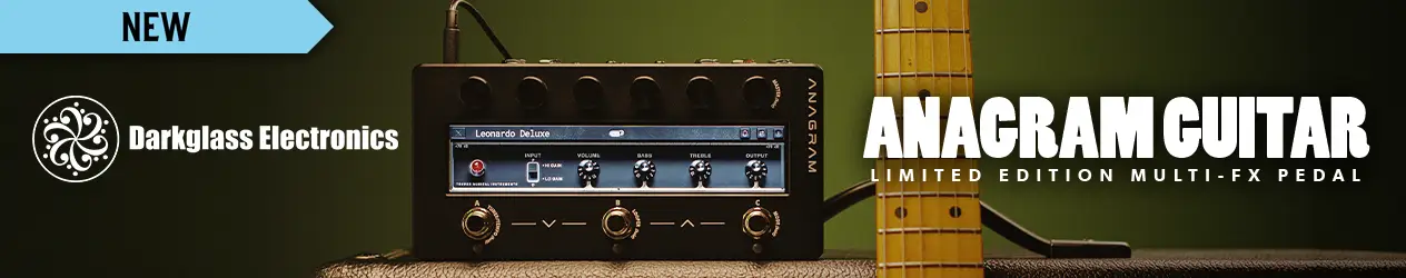 Exclusive: Darkglass Anagram Guitar Multi-FX & NAM Modeller in stock at Andertons Music Co.