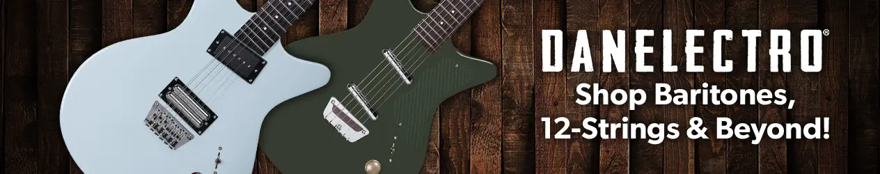 Shop Danelectro baritones, 12-strings and beyond - Andertons Music Co.