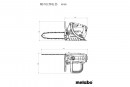 METABO Akku-Kettensäge MS 18 LTX BL 25 (601595900); Karton Thumbnail 15