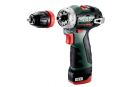 METABO Akku-Bohrschrauber PowerMaxx BS BL Q (601749500); Kunststoffkoffer; 12V 2x2Ah Li-Power + LC 40 Thumbnail 9