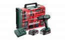 METABO Akku-Schlagbohrschrauber SB 18 Set (602245710) + 78-teil. Mobiler Werkstatt; Kunststoffkoffer; 18V 2x2Ah Li-Power+SC30 Thumbnail 2