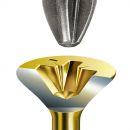 SPAX Universalschraube, 2,5 x 10 mm, 1000 Stück, Vollgewinde, Senkkopf, Kreuzschlitz Z1, S-Spitze, YELLOX - 1081020250105 Thumbnail 4