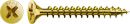 SPAX Universalschraube, 4 x 12 mm, 1000 Stück, Vollgewinde, Senkkopf, Kreuzschlitz Z2, 4CUT, YELLOX - 1081020400125 Thumbnail 1