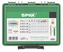 SPAX Sortiment klein, Schrauben-Set mit 4 Abmessungen + Dübel, 130 Stück, Senkkopf, Kreuzschlitz Z, YELLOX - 4000001992079 Thumbnail 2