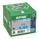 SPAX Edelstahlschraube, 4 x 45 mm, 200 Stück, Teilgewinde, Senkkopf, T-STAR plus T20, 4CUT - 0197000400453 Thumbnail 5