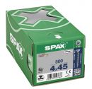 SPAX Universalschraube, 4 x 45 mm, 500 Stück, Vollgewinde, Senkkopf, T-STAR plus T20, 4CUT, WIROX - 1191010400455 Thumbnail 3