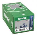 SPAX Universalschraube, 6 x 90 mm, 100 Stück, Teilgewinde, Senkkopf, T-STAR plus T30, 4CUT, WIROX - 0191010600903 Thumbnail 5