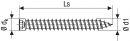 SPAX SPAX-RA, 7,5 x 150 mm, 100 Stück, Vollgewinde, Zylinderkopf, T-STAR plus T30, WIROX - 1031010751505 Thumbnail 3