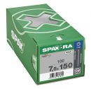 SPAX SPAX-RA, 7,5 x 150 mm, 100 Stück, Vollgewinde, Zylinderkopf, T-STAR plus T30, WIROX - 1031010751505 Thumbnail 5