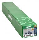 SPAX Holzbauschraube, 8 x 450 mm, 50 Stück, Teilgewinde, Senkkopf, T-STAR plus T40, 4CUT, WIROX - 0191010804505 Thumbnail 5
