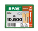 SPAX Holzbauschraube, 10 x 500 mm, 25 Stück, Teilgewinde, Tellerkopf, T-STAR plus T50, 4CUT, WIROX, - 0251011005005 Thumbnail 5