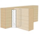 SPAX Balkenschuh 160 x 240 x 2,0 mm - 15ST - SXJH160240 Thumbnail 2