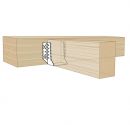 SPAX Balkenschuh Kurz 60 x 100 x 1,5 mm - 50ST - SXJHS60100 Thumbnail 2