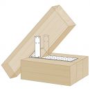 SPAX Sparrenfußverbinder Holz 60 x 300 x 2,5 mm - 20ST - SXTCT60 Thumbnail 2