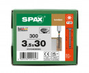 SPAX Flachrückwandkopf für Rückwände, 3,5 x 30 mm, 300 Stück, Vollgewinde, Rückwandkopf, 4CUT, WIROX - 0151040350303 Thumbnail 3