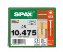 SPAX Holzbauschraube, 10 x 475 mm, 25 Stück, Teilgewinde, Tellerkopf, T-STAR plus T50, 4CUT, WIROX, - 0251011004755 Thumbnail 5