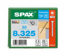 SPAX Holzbauschraube, 8 x 325 mm, 50 St, Vollgewinde, Senkkopf, T-STAR plus, CUT-Spitze, Edelstahl rostfrei A2 - 1207000803255 Thumbnail 5