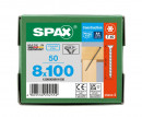 SPAX Edelstahlschraube, 8 x 100 mm, 50 St, Vollgewinde, Senkkopf, T-STAR plus, CUT-Spitze, Edelstahl rostfrei A4 - 1208000801005 Thumbnail 5