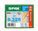 SPAX Edelstahlschraube, 8 x 325 mm, 50 St, Vollgewinde, Senkkopf, T-STAR plus, CUT-Spitze, Edelstahl rostfrei A4 - 1208000803255 Thumbnail 5