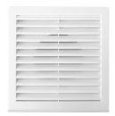 UPMANN Lüftungsgitter Kst.DN 100 weiss - 66028 Thumbnail 1