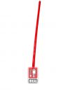 IDEAL Schaufelstiel Fiberglas rot 135 cm - 65011509 Thumbnail 1