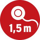 Brennenstuhl Primera-Tec Comfort Switch Plus 19.500A Überspann.schutz-Steckdosenleiste 7-fach schwarz 2m - 1153300467 Thumbnail 6