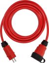 Rallonge Brennenstuhl professionalLINE VQ 1200 IP44, 10 m, rouge H07BQ-F 3G2,5 - 9162100210 Thumbnail 1