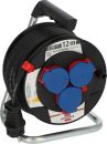 Brennenstuhl Garant Kompakt IP44 Gewerbe-/Baustellen-Kabeltrommel 12m H07RN-F 3G1,5 - 9123020115 Thumbnail 1