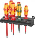 Wera 160 i/168 i/6 Schraubendrehersatz Kraftform Plus Serie 100 + Rack - 05347777001 Thumbnail 1