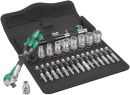 Wera 8100 SA 9 Jeu de cliquets rapides Zyklop, entraînement 1/4", pouces - 05004019001 Thumbnail 1