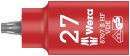 Wera 8767 B VDE HF TORX® Zyklop Bitnuss, isoliert, mit 3/8"-Antrieb, mit Haltefunktion, TX 27 x 55 mm - 05004922001 Thumbnail 1