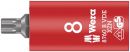 Wera 8760 B VDE XZN Zyklop Bitnuss, isoliert, mit 3/8"-Antrieb, für Innenvielzahn-Schrauben, M 8 x 59 mm - 05004940001 Thumbnail 1