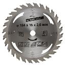 wolfcraft 1 Kreissägeblatt HM, 28 Zähne ø184mm Thumbnail 1