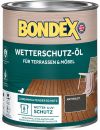 BONDEX WETTERSCHUTZ-ÖL ANTHRAZIT 0,75 L - 466123 Thumbnail 1