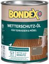 BONDEX WETTERSCHUTZ-ÖL GRAU 0,75 L - 466124 Thumbnail 1